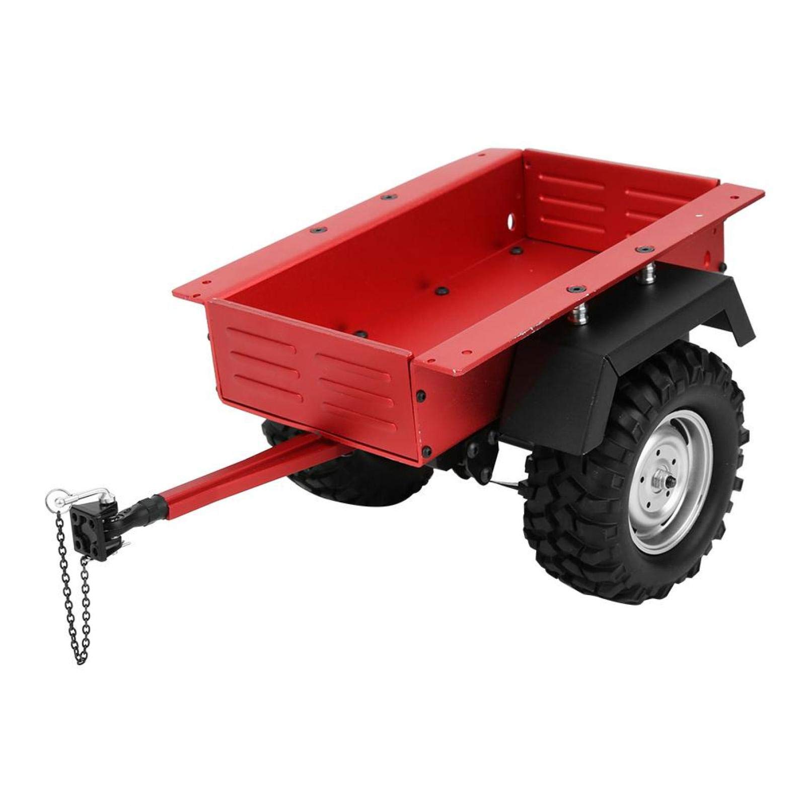Shanrya High Performance RC Car with Trailer - Professional Remote Control Toy Car for Kids, Boys & Girls (Red) - Perfect for Indoor & Outdoor Play, Racing, and Backyard Adventures