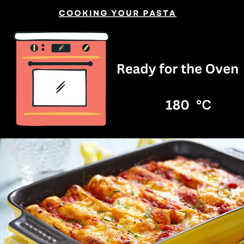 Garofalo Cannelloni Pasta - 250g | Premium Italian Pasta for Lasagna, Stuffed Shells & Baked Pasta Dishes | Authentic Italian Cuisine at Home