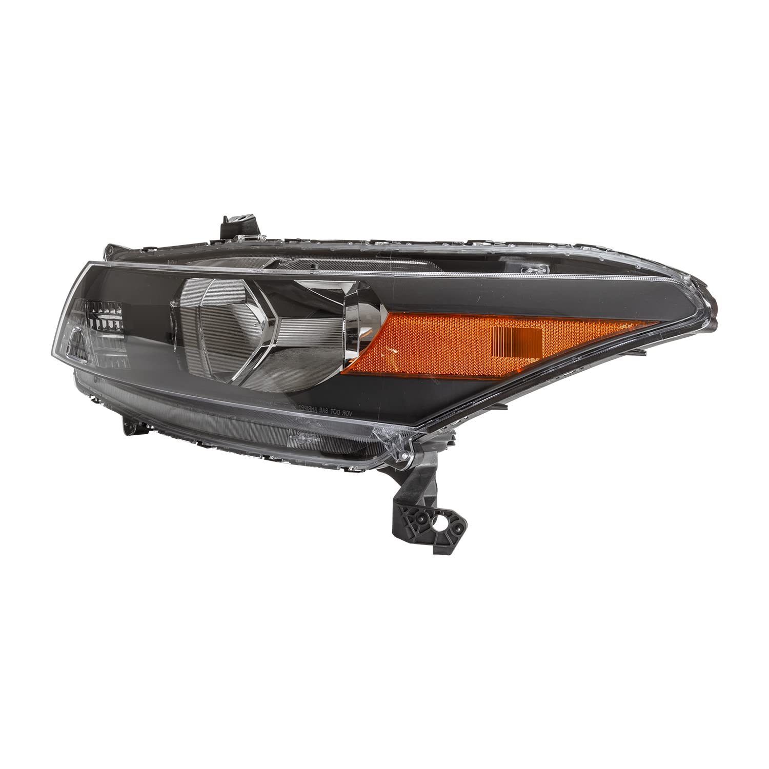 TYC Left Headlight Assembly Compatible with 2011-2012 Honda Accord - Replacement Headlamp for Improved Night Driving Safety