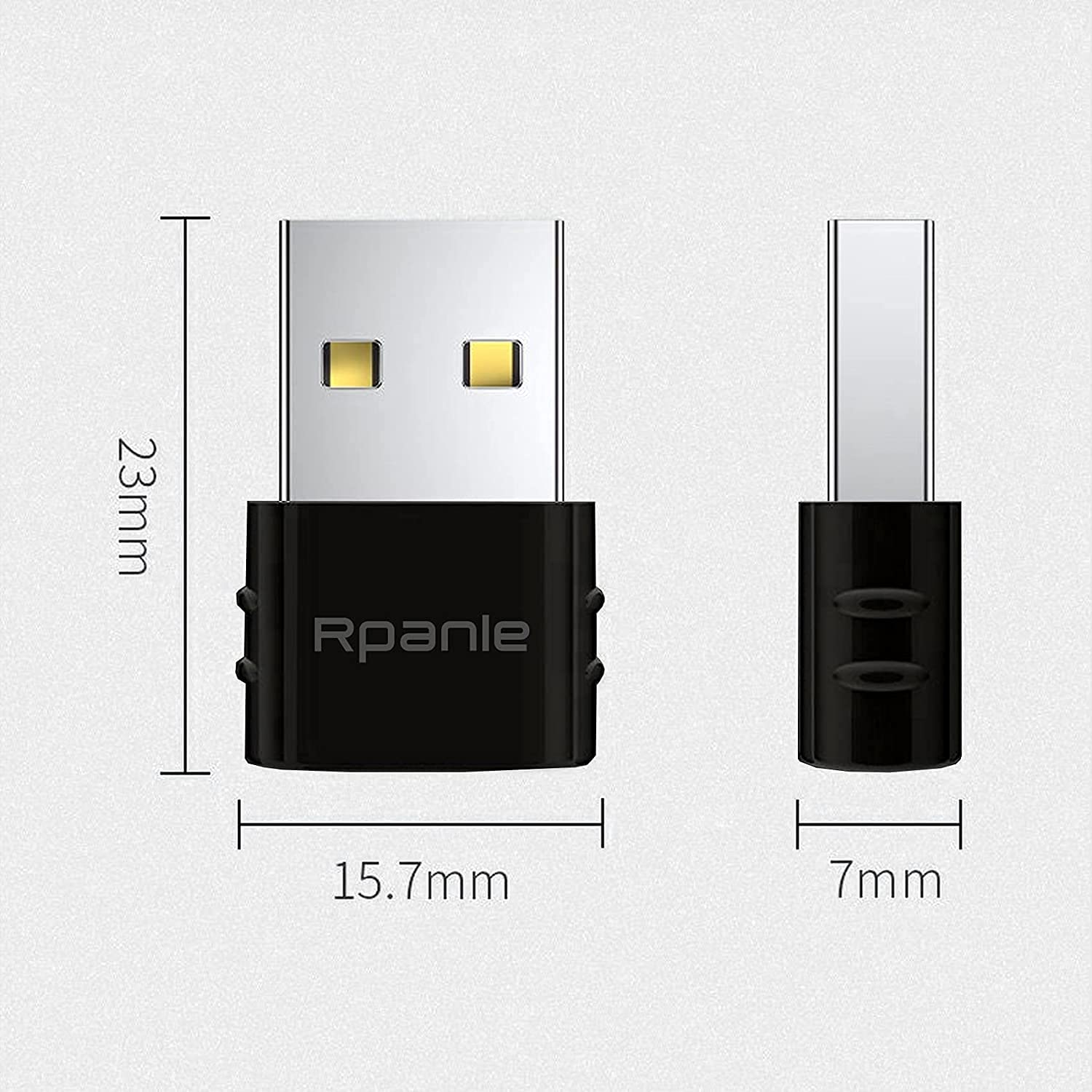 USB C to USB A Adapter 4-Pack - Compatible with Samsung, Huawei, Laptops & Power Banks - for Charging & Data Transfer