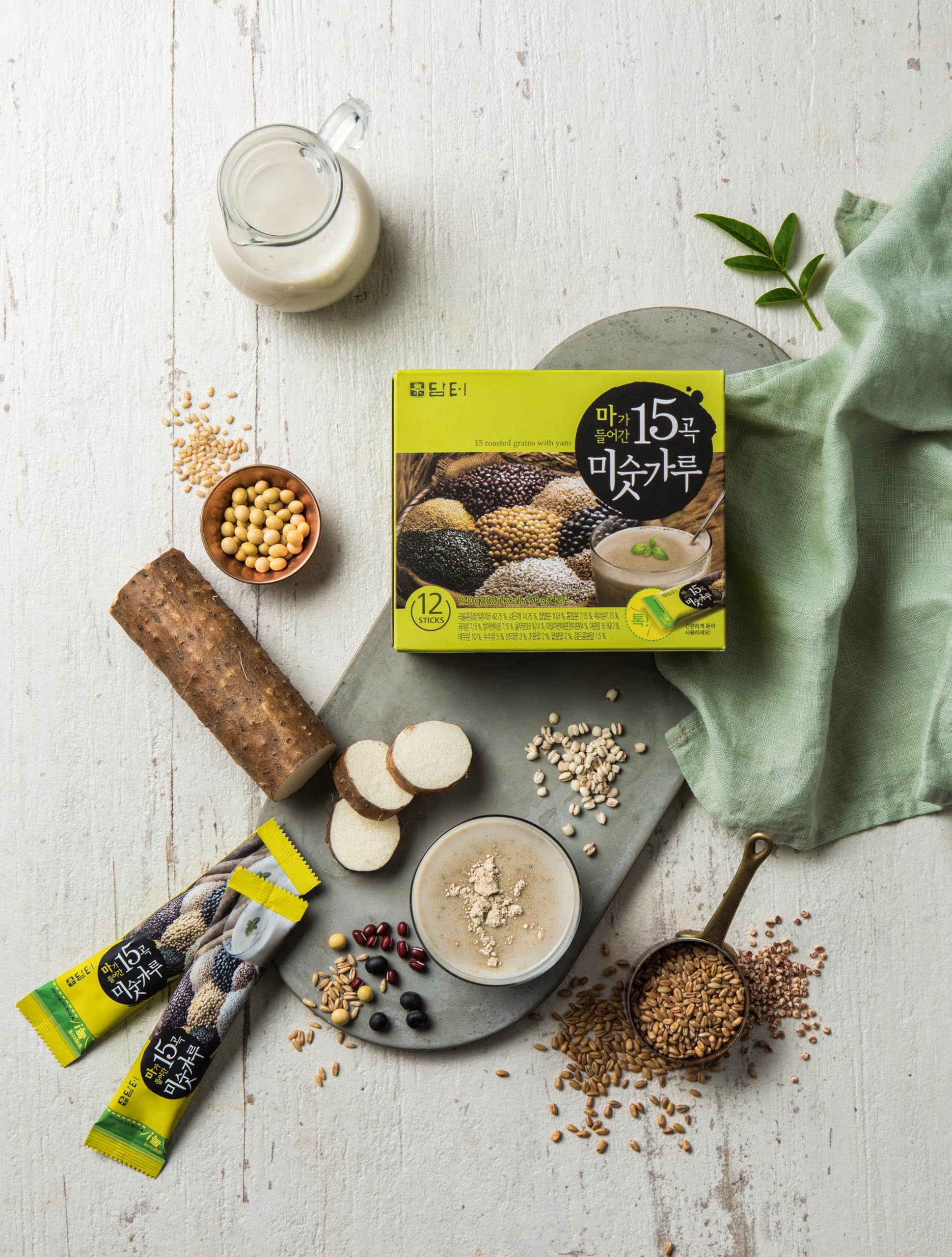 Korean Mixed Grain Powder Shake – Healthy Breakfast Drink for Weight Loss & Energy Boost