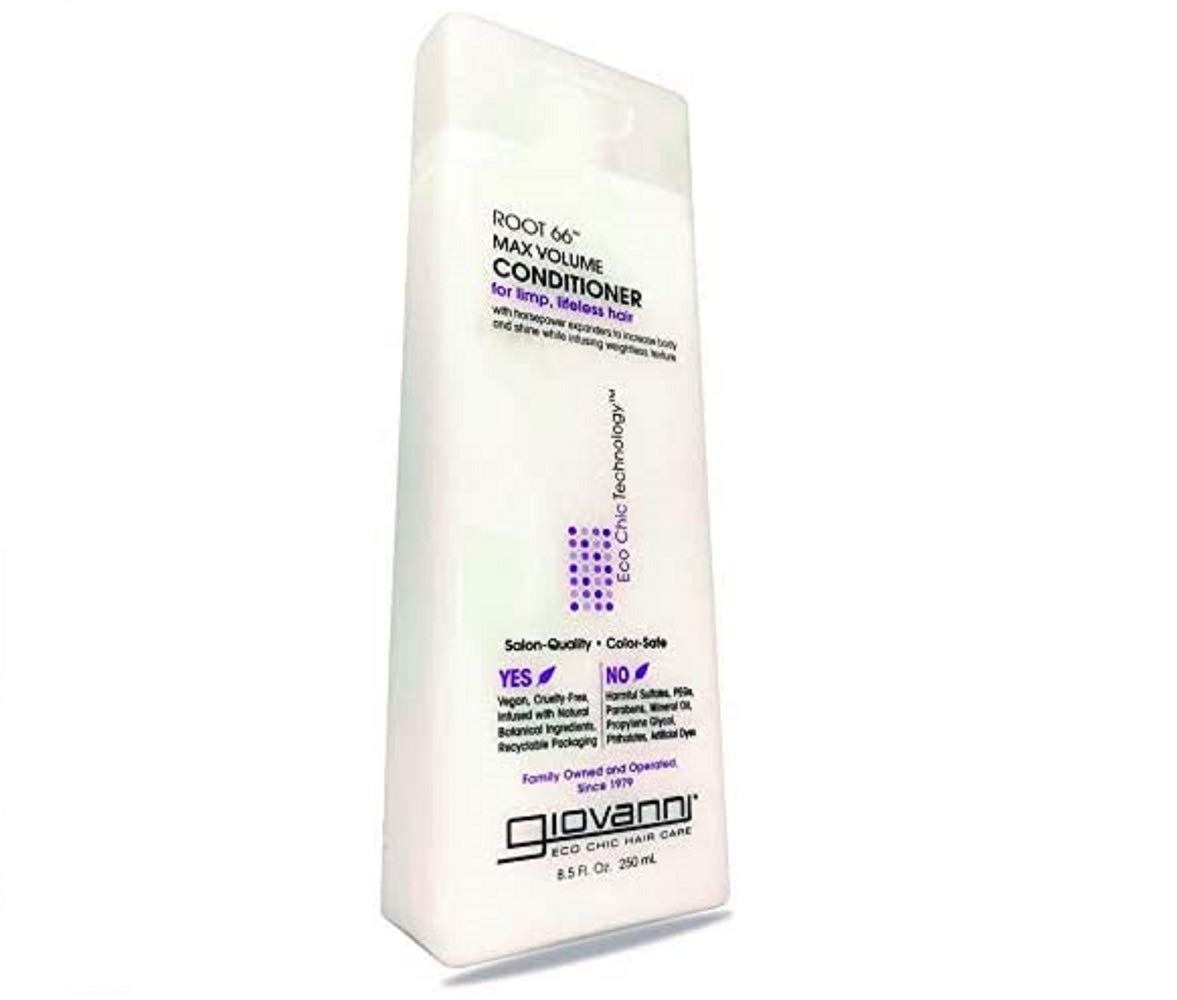 Giovanni Root 66 Energizing Scalp & Hair Conditioner - 8.5 oz for Dry, Damaged Hair - Natural & Organic Formula for Hydration & Volume - Perfect for Daily Use & Salon-Quality Results at Home