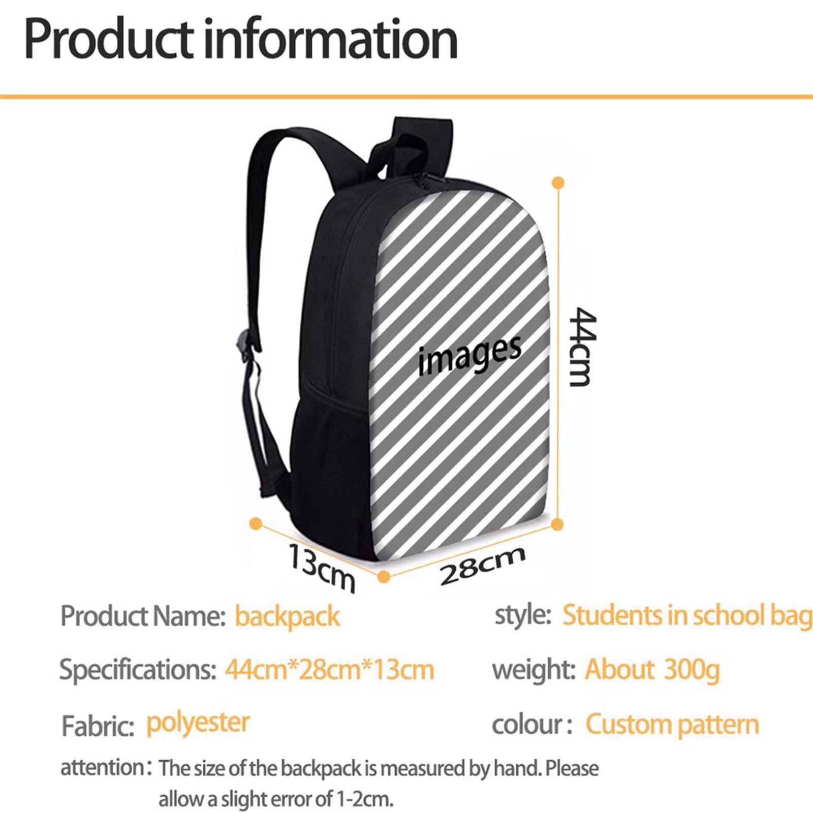 Frog Print Backpack for Teens - 3-in-1 School Bag with Lunch Box & Pencil Case for Boys & Girls | Waterproof College Bookbag, Lightweight Daypack for School, Travel & Outdoor Activities