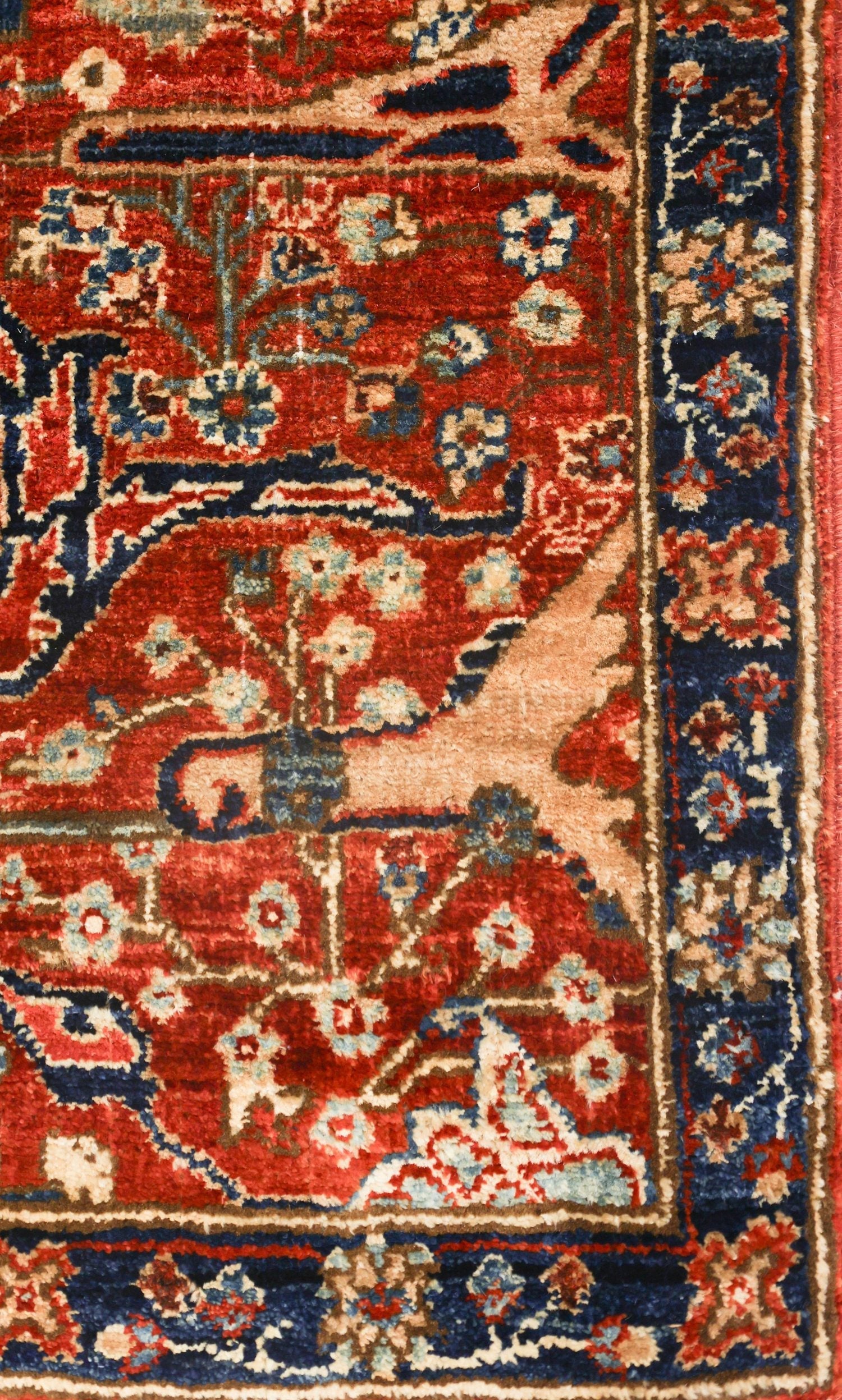 Handwoven Arabesque Tribal Rug - Authentic Bohemian Design for Home Decor, J75347 | Perfect for Living Room, Bedroom, or Boho Chic Interior Styling