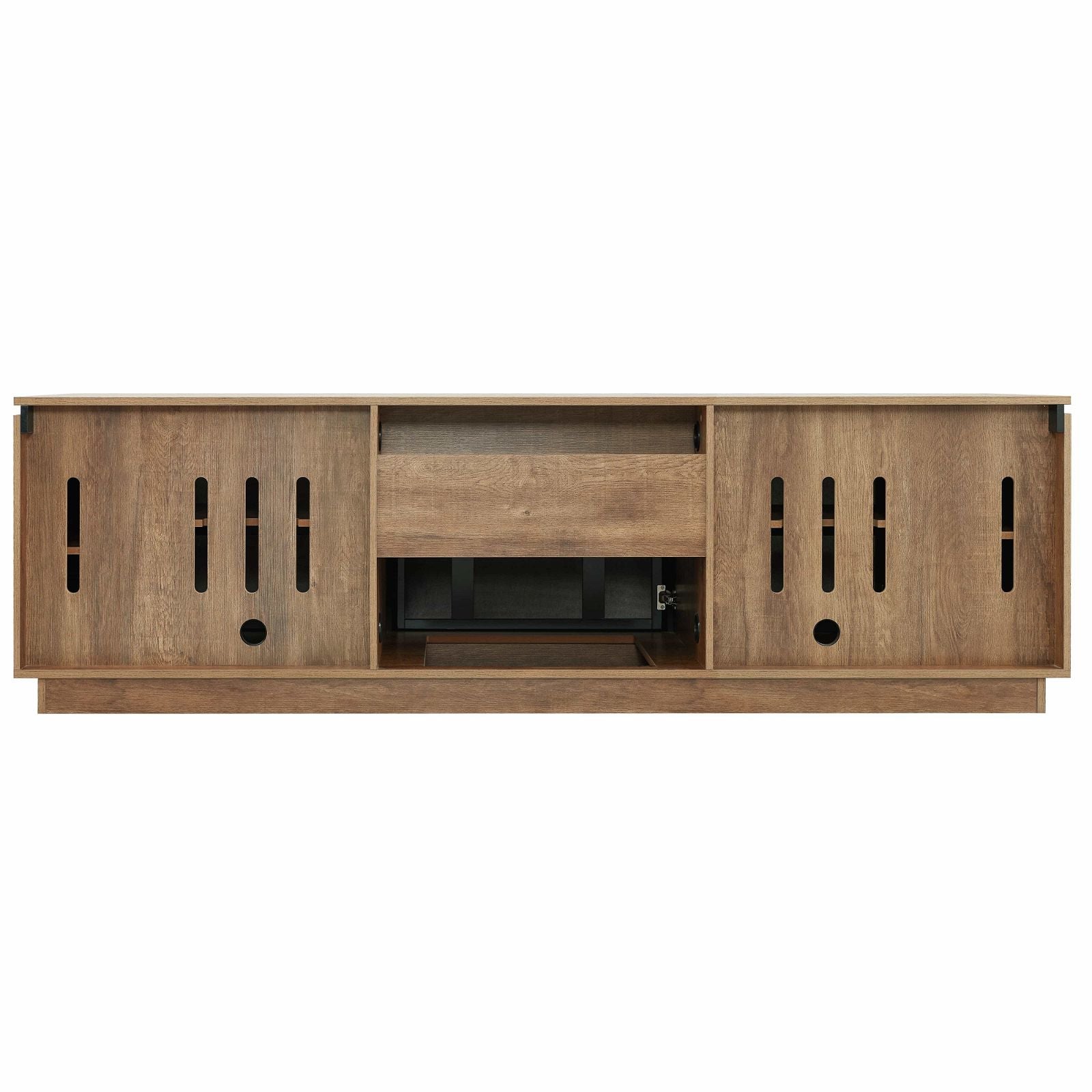 Tauris Hollywood 2250DO TV Stand Entertainment Center - Modern Media Console for Living Room, Home Theater & Gaming Setup