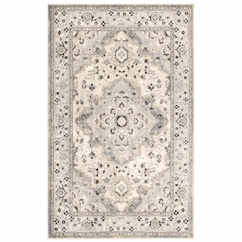 Stylish Nysa Floral Geometric Diamond Pattern Indoor Area Rug - Perfect for Living Room, Bedroom, and Home Decor