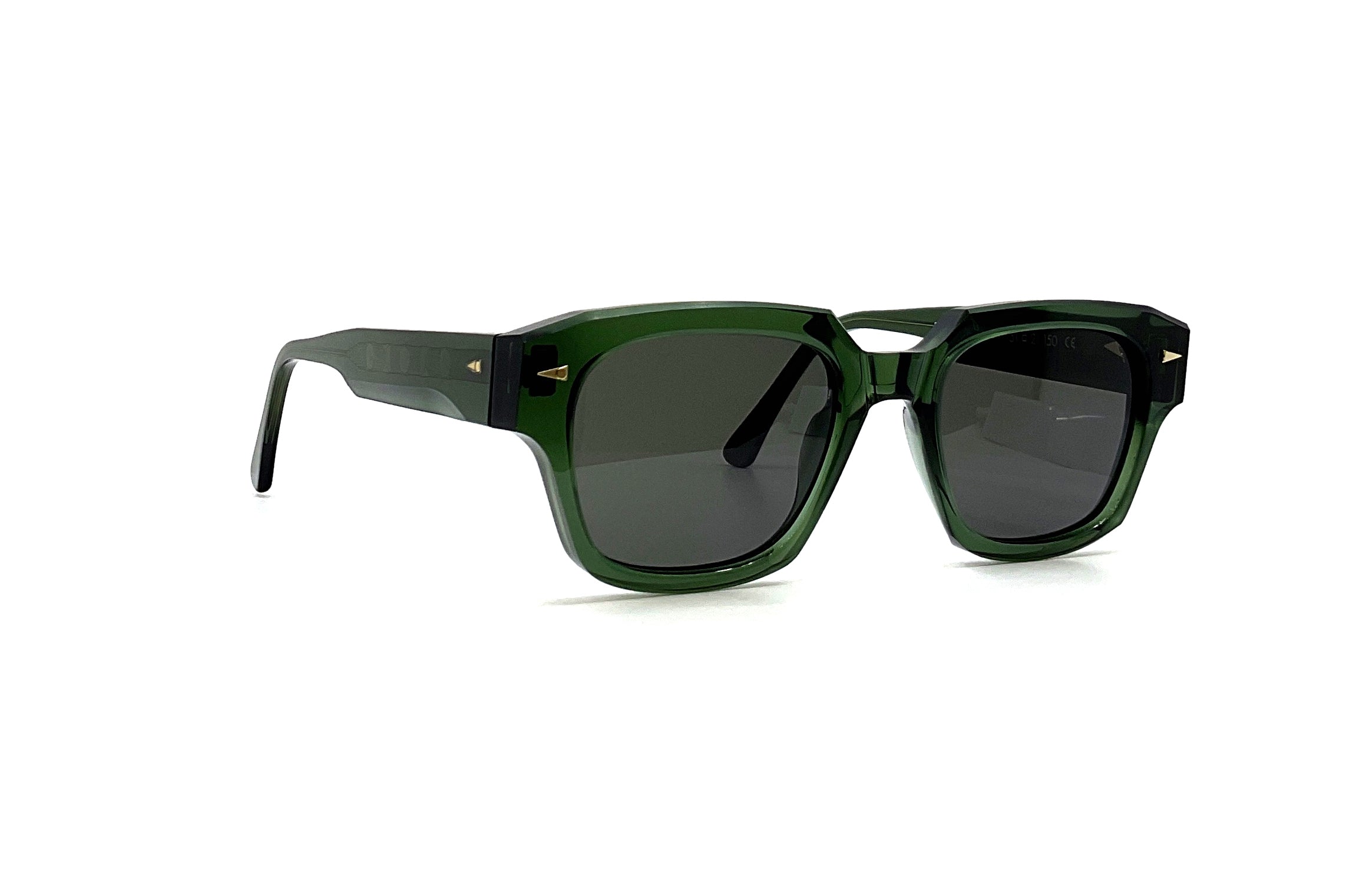 Ahlem Rivoli Sunglasses - Dark Green Polarized Lenses for UV Protection | Stylish & Durable for Outdoor Activities, Driving & Travel