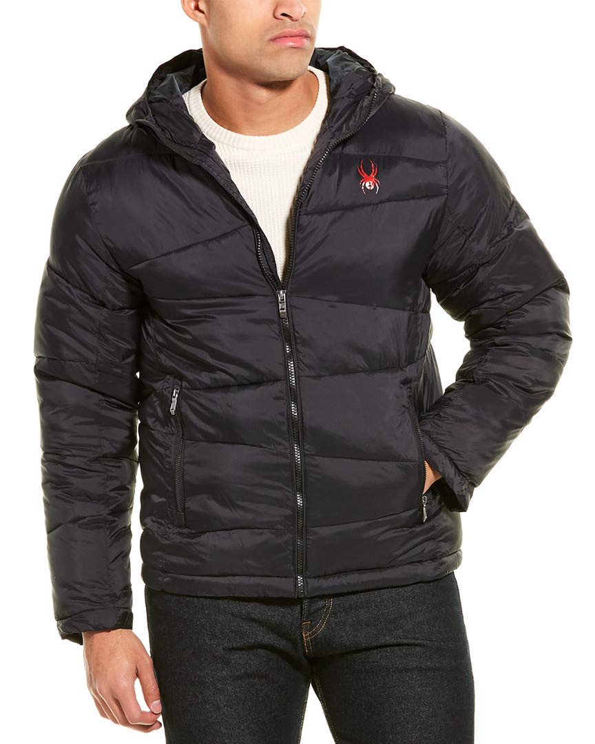 Spyder Men's Nexxus Puffer Jacket - Lightweight Insulated Winter Coat for Skiing, Snowboarding & Outdoor Activities