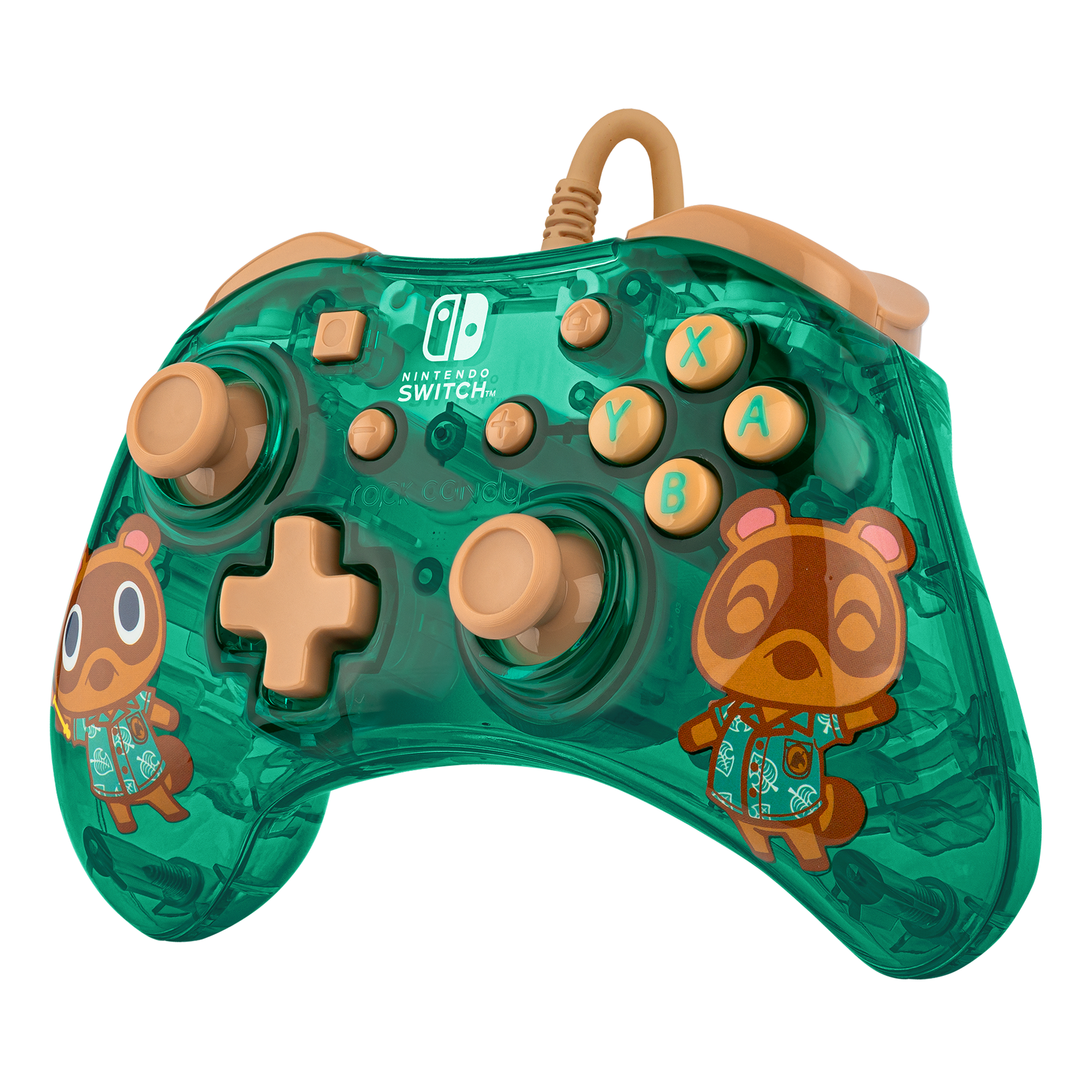 Nintendo Switch Timmy & Tommy Rock Candy Wireless Controller - Animal Crossing Edition for Gaming, Party Play & Collectors - Compatible with Switch & Switch Lite