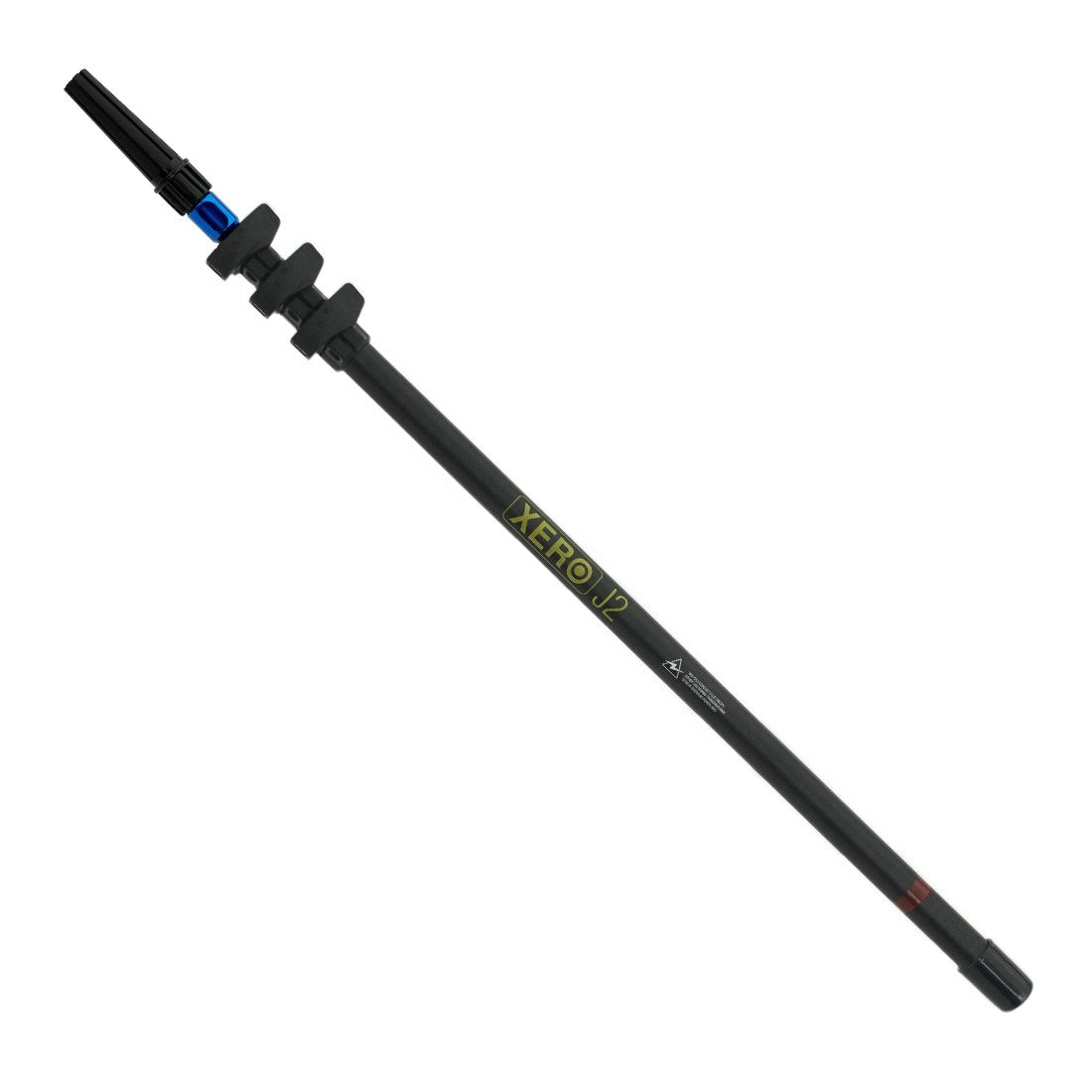 XERO J2 Extension Pole - Lightweight Telescopic Pole for Painting, Cleaning & Window Washing - Extendable to 12 Feet - Aluminum Alloy Construction - Perfect for High Reach Tasks at Home or Job Site