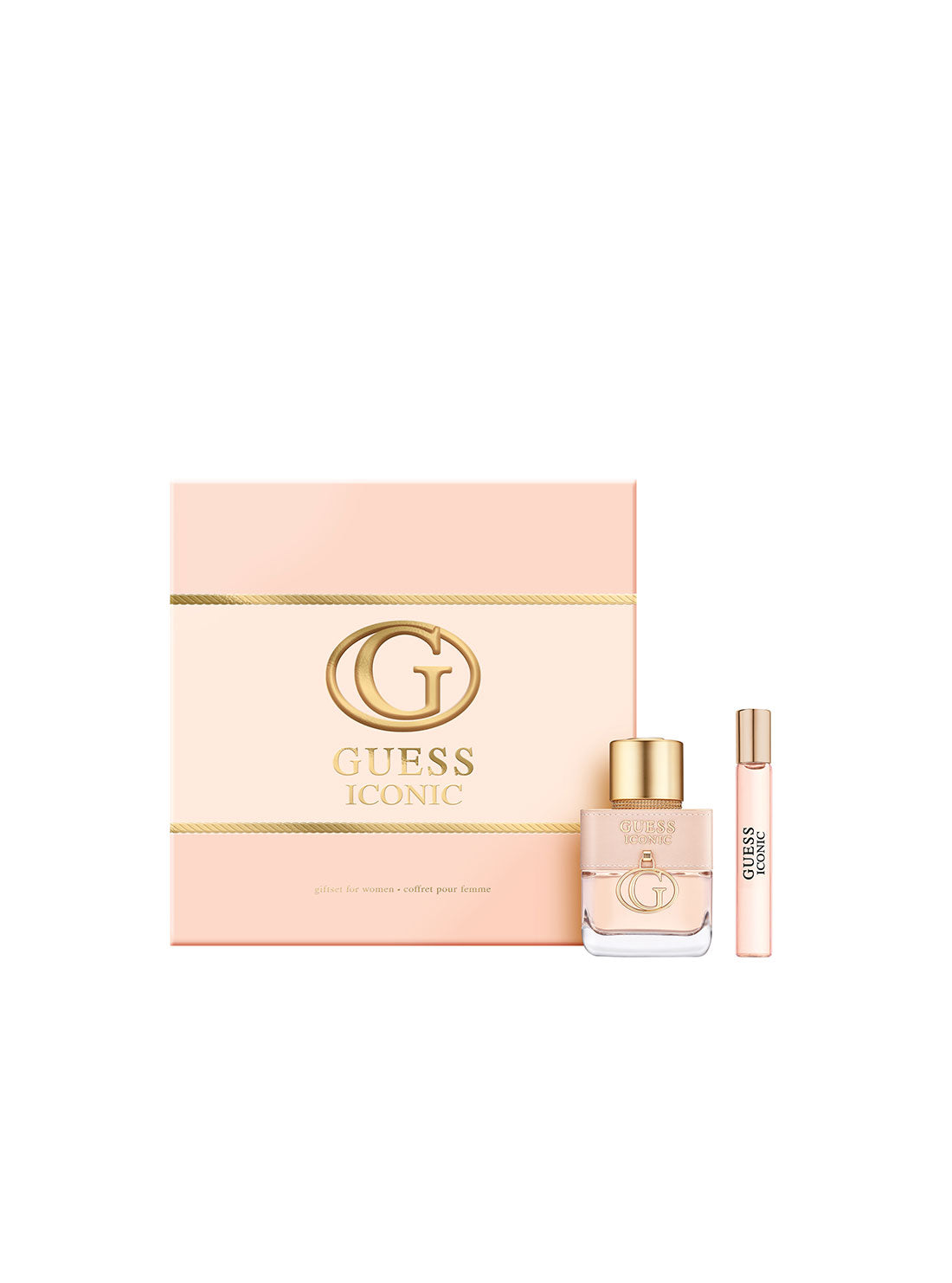 GUESS Iconic Women's Perfume Set - 30ml EDP & 15ml Travel Spray - Floral Fruity Fragrance for Everyday Wear, Date Night & Special Occasions