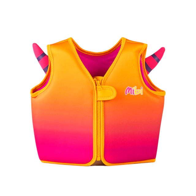 Mibi Monsters Neo Pink Vest for Kids Ages 3-6 | Cute Cartoon Character Hoodie for Toddler Girls & Boys | Perfect for School, Playdates & Birthday Gifts