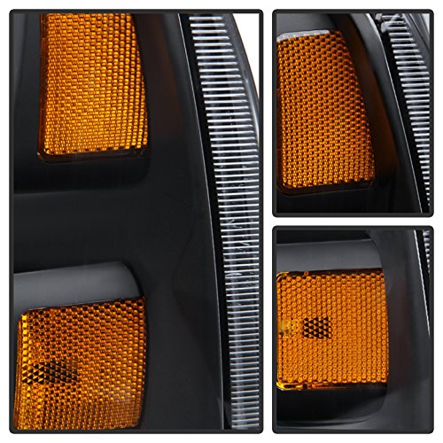 Xtune Crystal Clear Headlights for 2005-2007 Ford F250 F350 F450 Super Duty Trucks - Upgrade Your Night Driving & Off-Road Visibility