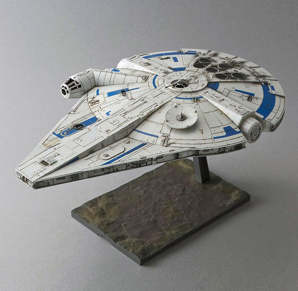 Bandai Star Wars Millennium Falcon Model Kit - Lando Calrissian Version | Solo: A Star Wars Story | DIY Building Kit for Collectors & Fans | Perfect for Display & Gifts