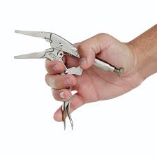 IRWIN 1402L3 Long Nose Vise Grip Locking Pliers - Premium Locking Tool for DIY, Automotive Repair & Metalworking Projects