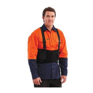 ProChoice BB Back Support Belt - Adjustable Lumbar Brace for Pain Relief & Posture Support - Ideal for Work, Gym & Daily Activities