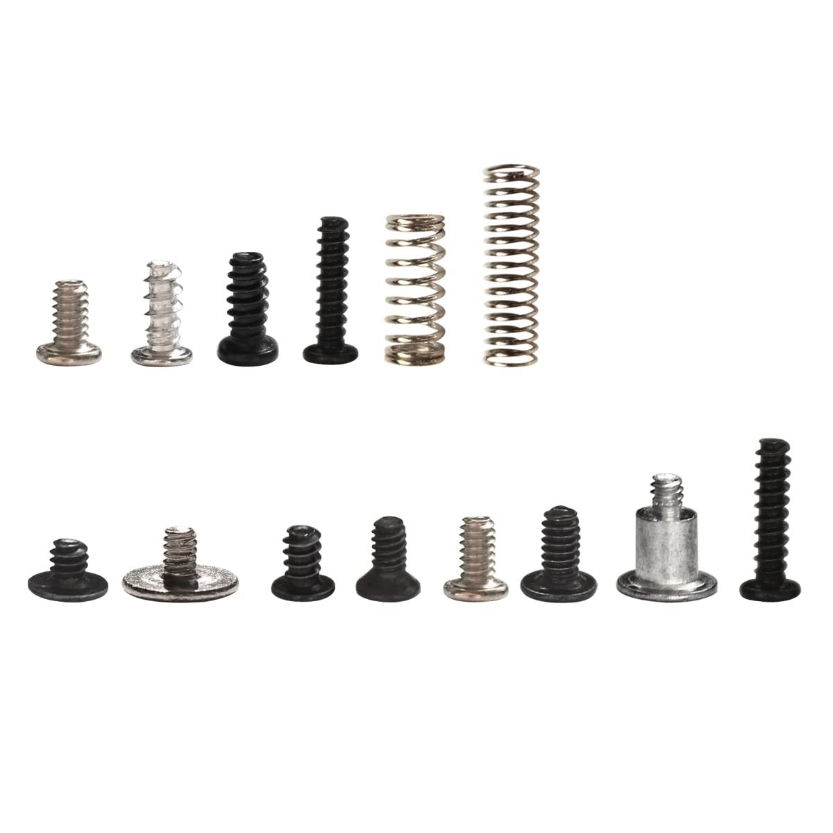 Nintendo Switch Screw Replacement Kit - 83pcs Triwing & Phillips Head Screws with Springs for Joy-Con Controllers & Console Slide Rail Back Shell Repair | Perfect for DIY Fixes & Maintenance