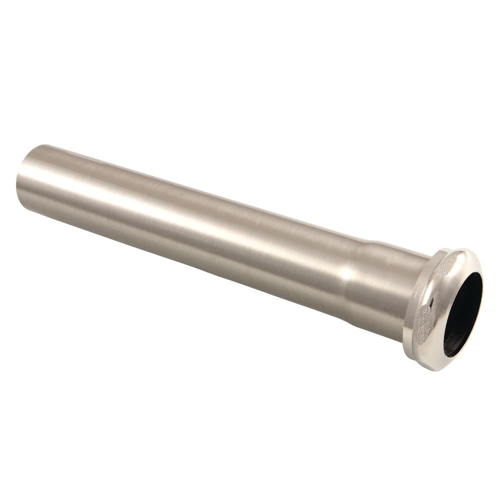 Fauceture EVP1006 Century 8 Inch x 1 1/4 Inch O.D Slip Joint Brass Extension Tube in Polished Nickel - Perfect for Bathroom Sink Faucet Installations and Plumbing Repairs