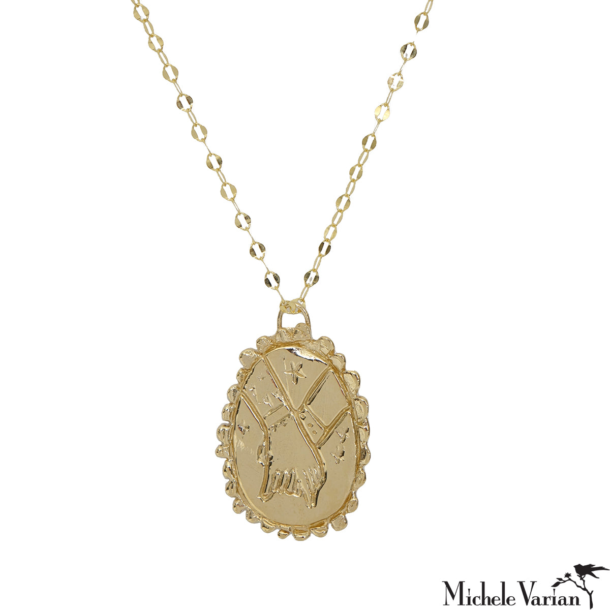 Brass Not Alone Necklace - Unique Handmade Jewelry for Women, Inspirational Gift for Friends & Loved Ones | Perfect for Everyday Wear, Special Occasions & Thoughtful Gifting
