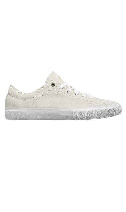 Emerica Omen Lo Men's Skate Shoes - White | Durable & Comfortable for Skateboarding, Streetwear & Casual Wear