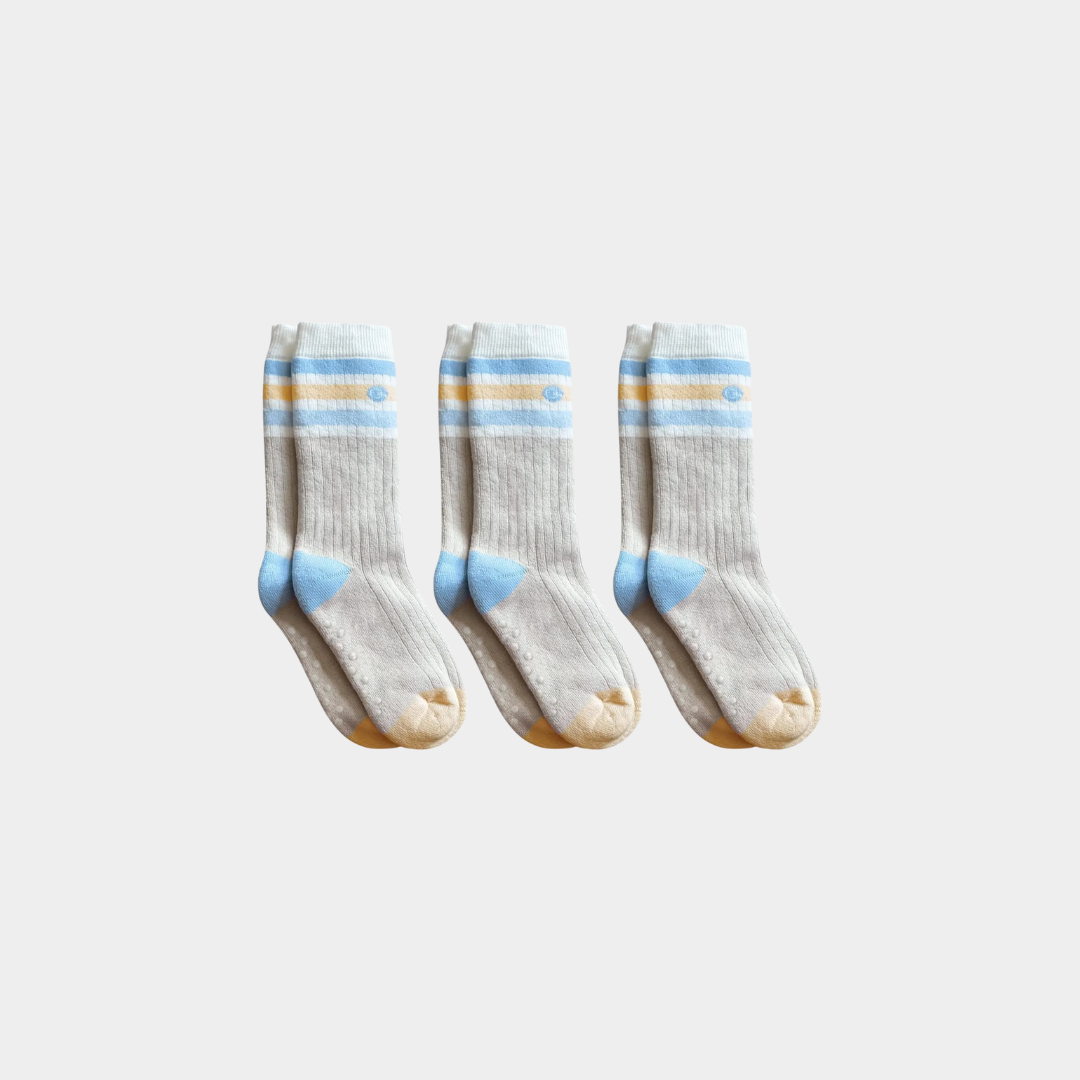 Premium Heavyweight Organic Cotton Kids Socks - 98% Cotton for Maximum Comfort & Durability - Perfect for School, Sports & Everyday Wear