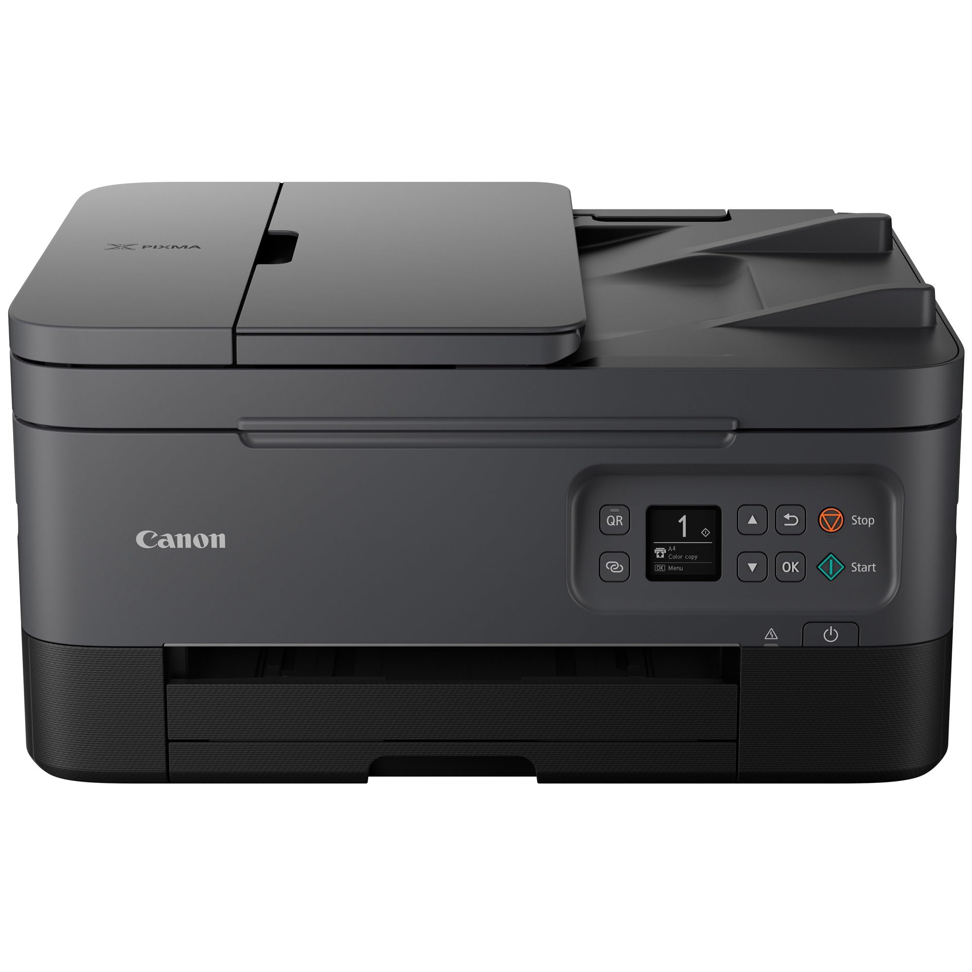 Canon TR7020 Wireless All-in-One Printer for Home & Office - Compact, Black (4460C002) | Print, Scan, Copy | Perfect for Remote Work & School Projects