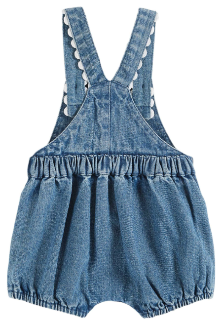 Emile & Ida Baby Overalls for Boys & Girls - Adjustable Denim Overalls (9 Months to 2 Years) - Perfect for Playdates, Daycare & Outdoor Adventures