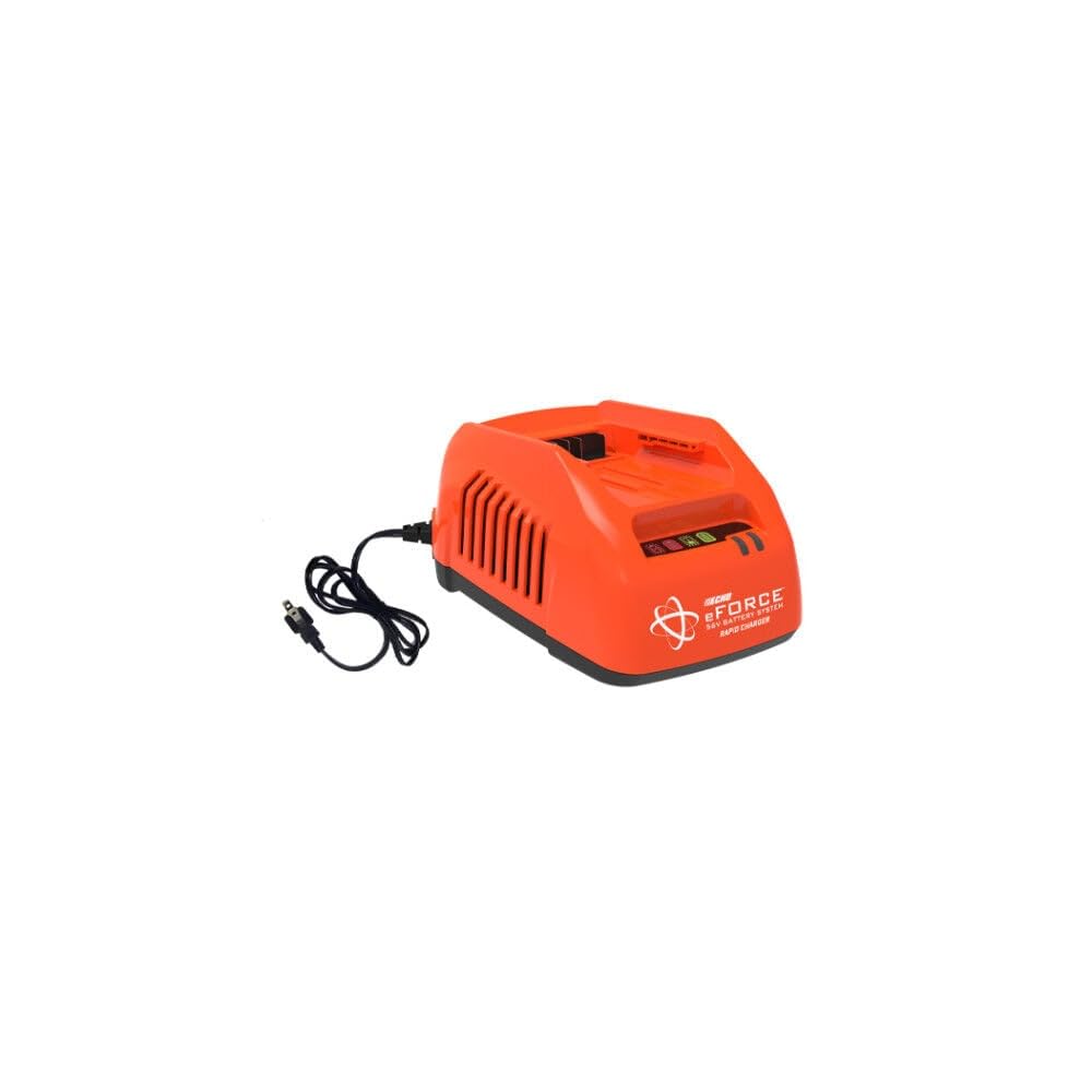 Echo 56V Eforce 4A Lithium-Ion Rapid Battery Charger for 56V Cordless Power Tools - Fast Charging for Lawn Mowers, Trimmers & Outdoor Equipment