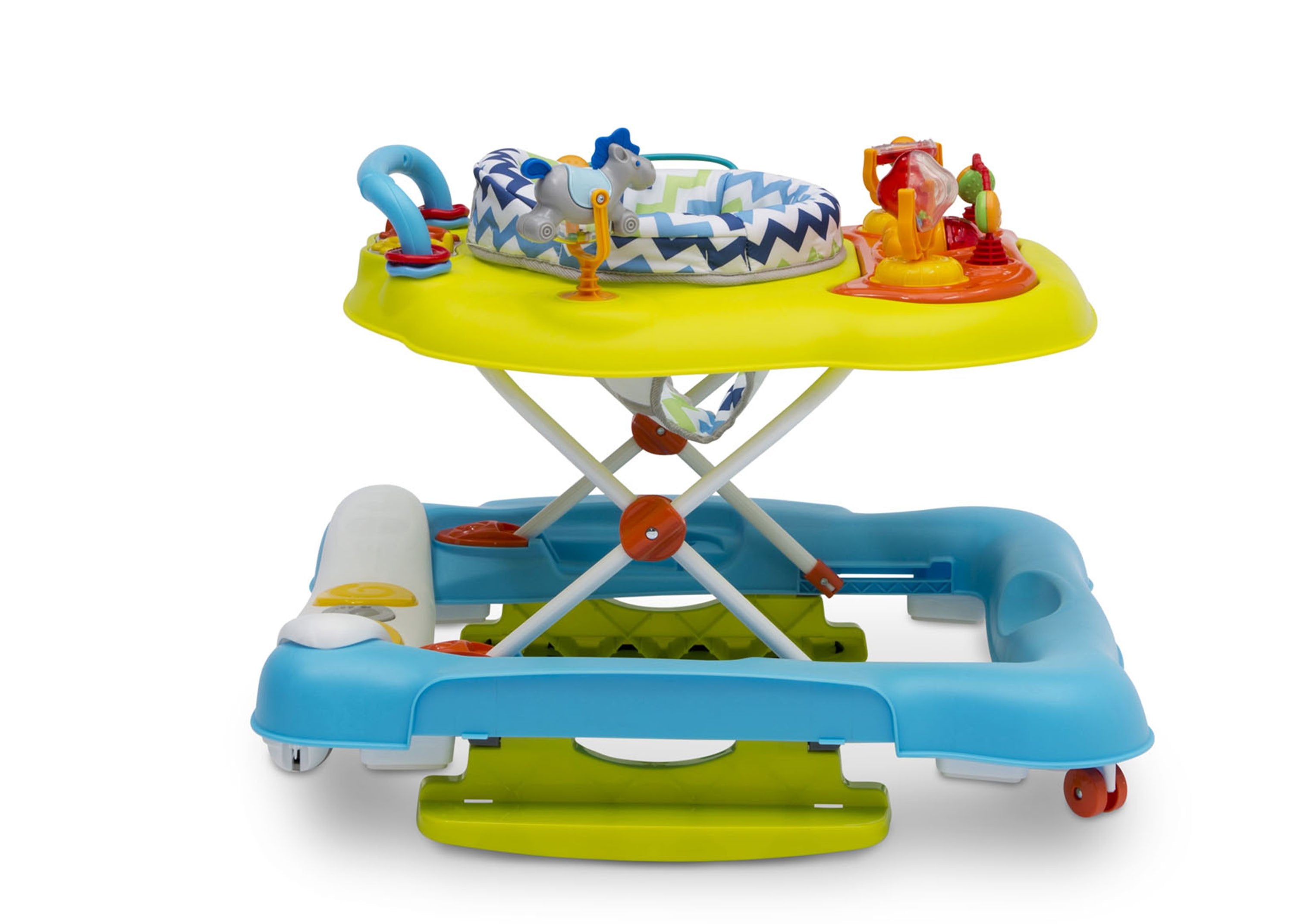 4 in 1 Discover & Play Musical Baby Walker - Interactive Learning Toy with Lights & Sounds for Toddlers 6-12 Months - Perfect for Early Development & First Steps