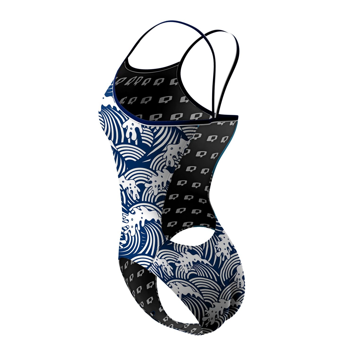 White Cap Sunback Tank Swimsuit for Women - High Neck Racerback One Piece Bathing Suit - Perfect for Swimming, Beach Vacations & Summer Activities