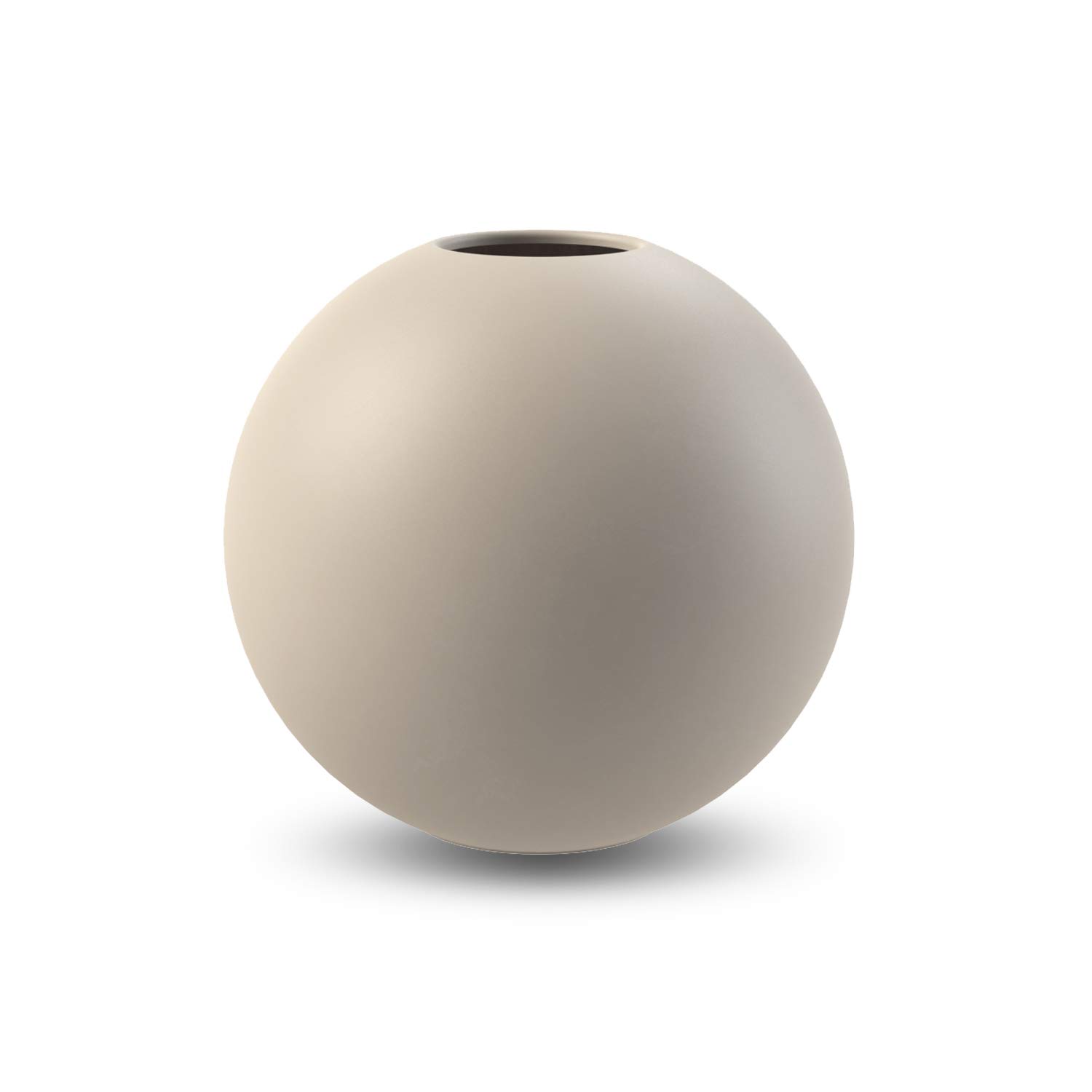 30 cm Ceramic Ball Vase Sand - Elegant Decorative Vase for Home, Office & Wedding Decor - Perfect for Centerpieces, Floral Arrangements & Gift Giving