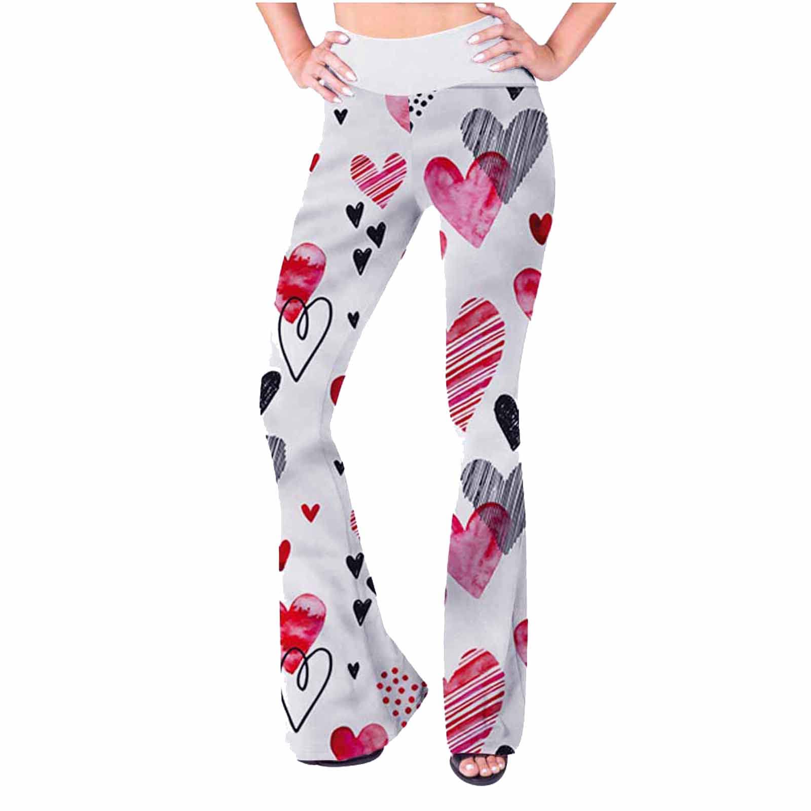 Vifucz Women's High Waisted Leggings - Tummy Control Sheer Flare Leg Office Pants for Work, Summer & Fall Fashion | Perfect for Yoga, Running & Casual Wear