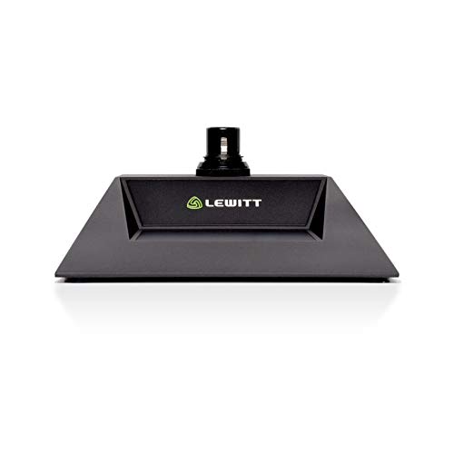 Lewitt B70A Analog Microphone Base for Conference Calls - Stable & Durable Stand for Professional Meetings, Webinars, and Podcasting (No Switch)