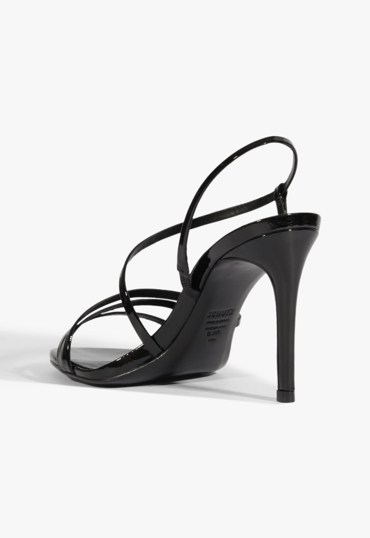 Annie Patent Leather Sandals with 2.5 Inch Heel - Women's Comfortable Dress Sandals for Weddings, Parties & Summer Outings (Style S0206603070002)