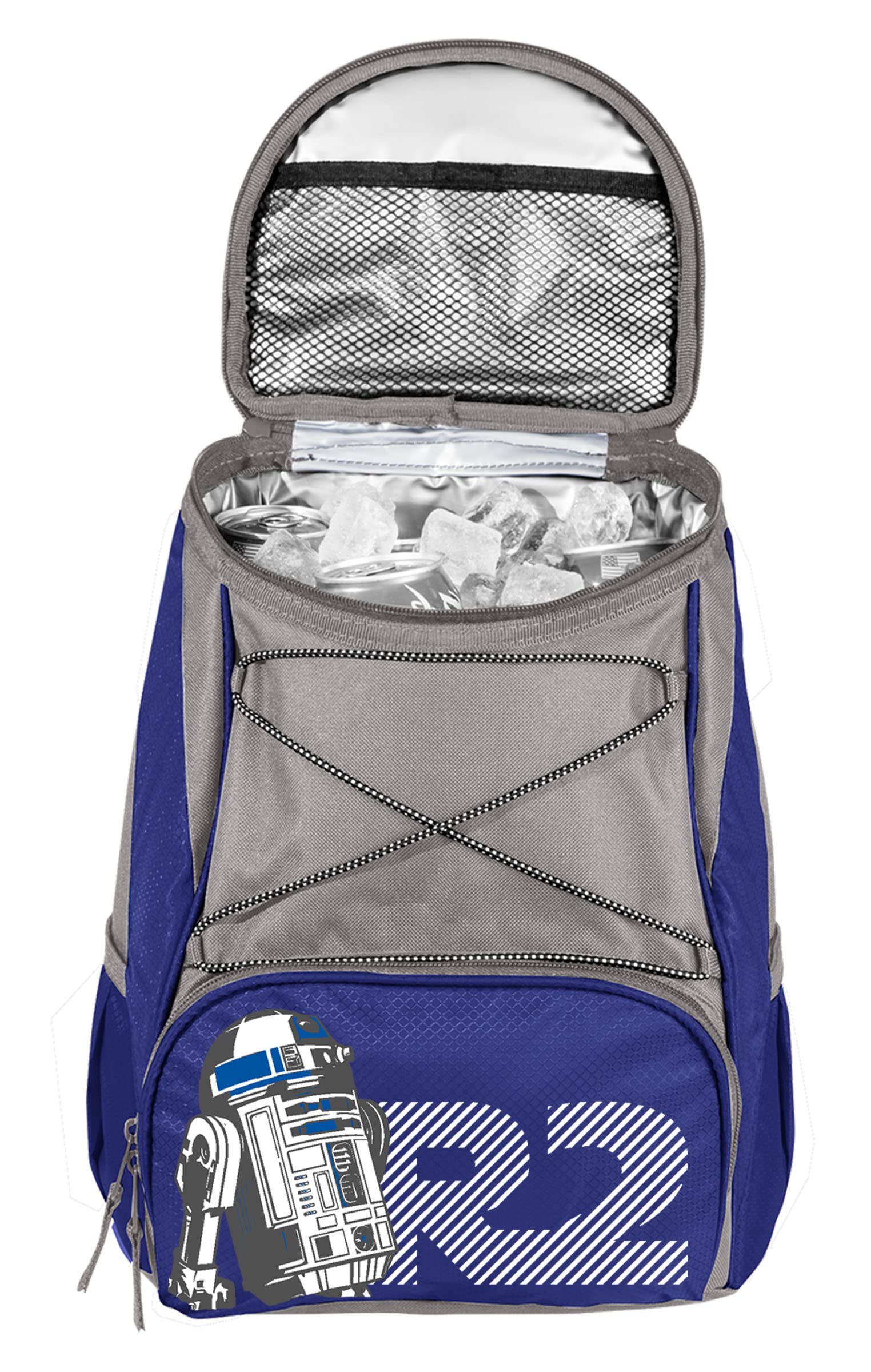 Star Wars PTX Backpack Cooler - Insulated Soft Cooler Backpack for Lunch, Picnics & Outdoor Adventures - Lightweight Leakproof Cooler Bag for Camping, Beach & Travel