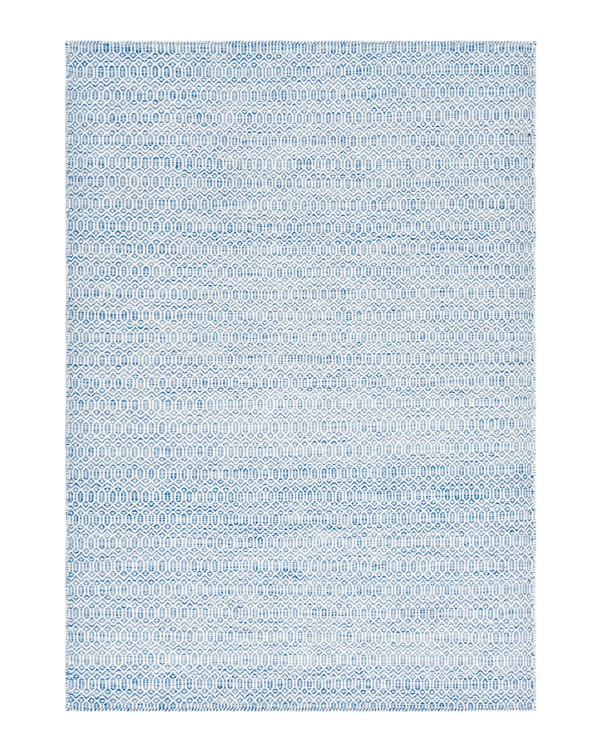 Solo Rugs Chatham Hand Woven 9' x 12' Beige and Blue Area Rug - Perfect for Living Room, Bedroom, or Office Decor