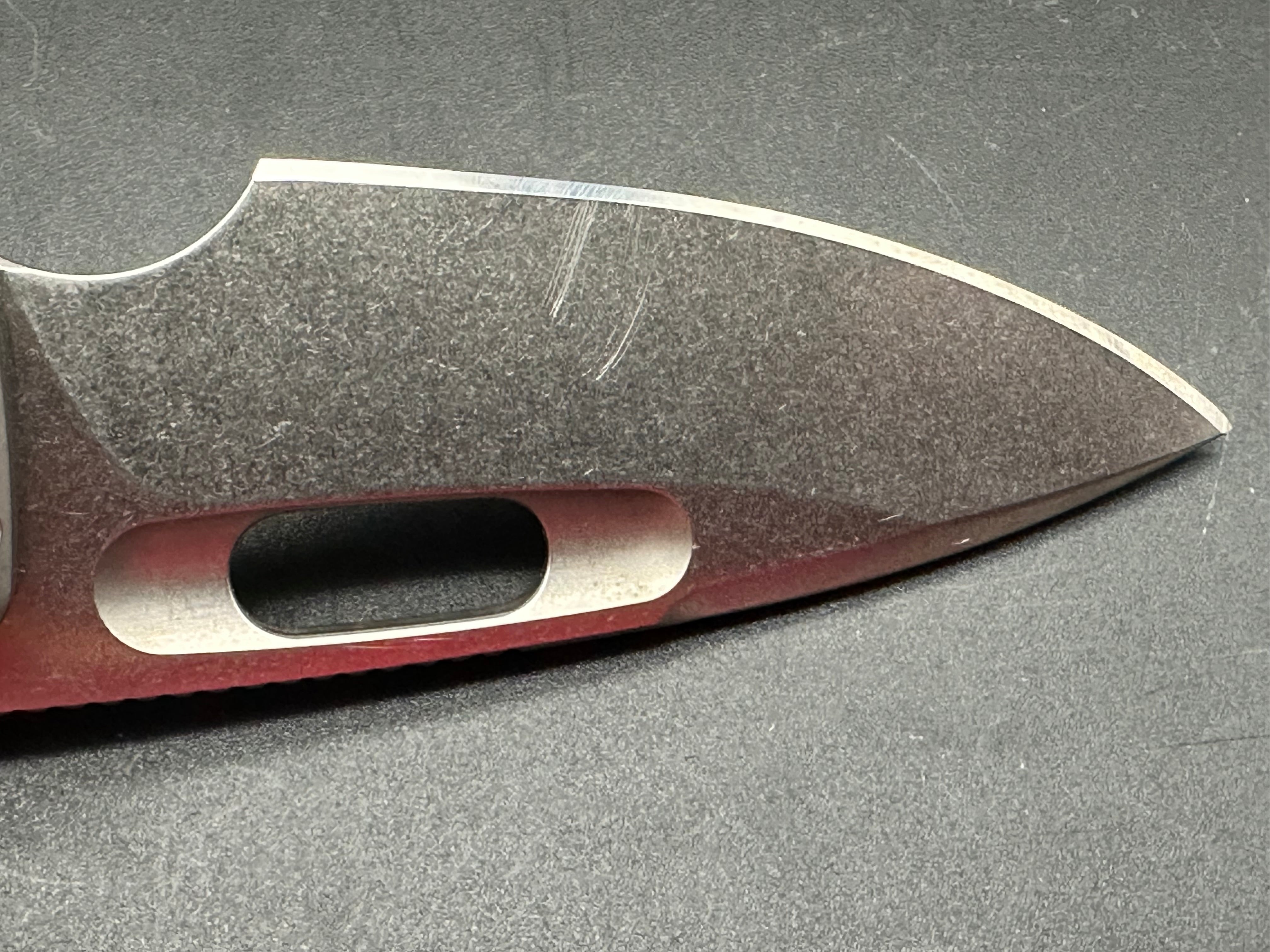Empedc Nymble M390 Folding Pocket Knife - 3rd Gen Titanium Handle with Stonewash Finish | EDC, Outdoor, Camping & Survival Gear