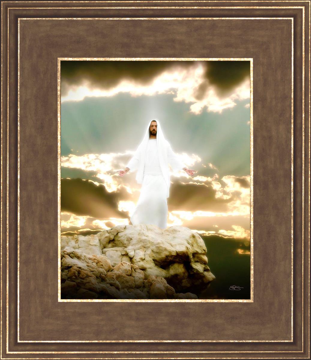 Behold My Beloved Son - Inspirational Christian Wall Art for Home & Church Decor | Perfect for Living Room, Bedroom & Gift Giving