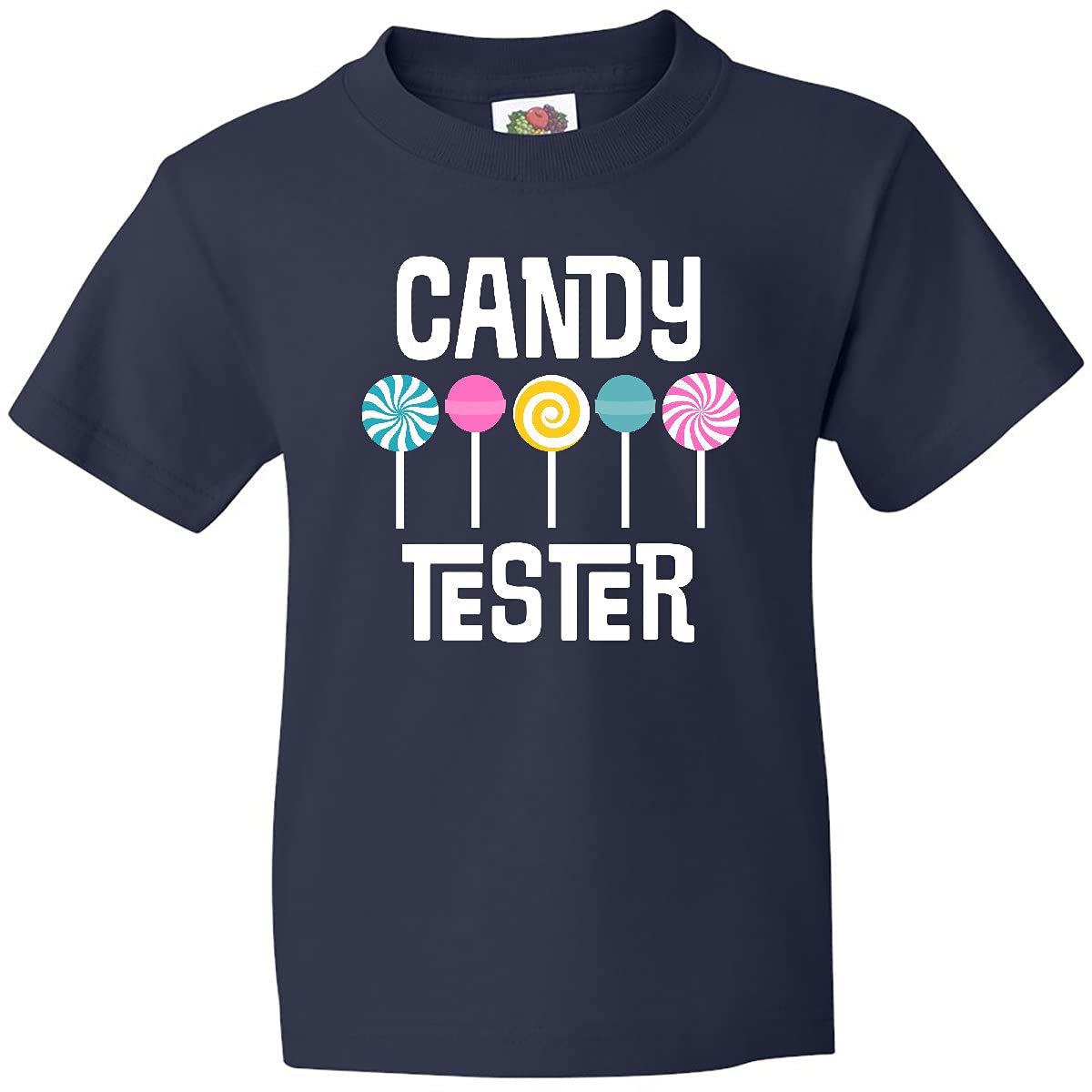 Inktastic Candy Tester Cute Sweets Youth T-Shirt - Fun Graphic Tee for Kids & Teens - Perfect for Birthday Parties, School Events & Casual Wear
