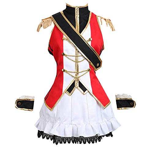 Anime Matsubara Kanon Cosplay Costume for Women - Red Uniform Dress with Skirt Set | Halloween, Comic Con, Anime Convention Outfit