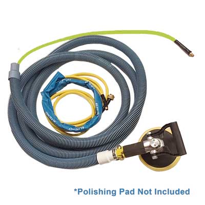 Air 680UW Underwater Pneumatic Polisher - Professional Marine Grade Tool for Boat Hull Cleaning & Underwater Surface Polishing