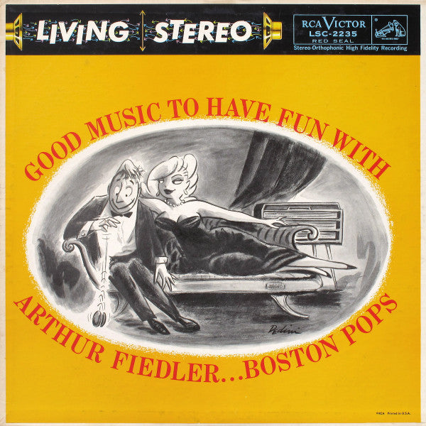 Arthur Fiedler & Boston Pops Orchestra - Good Music To Have Fun With (Vinyl LP Album, Independent Pressing, VG+ Condition) - Perfect for Dinner Parties, Relaxation & Vintage Music Collectors