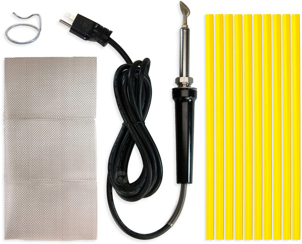 Poly Welder Pro Polyethylene Repair Kit (Yellow) – High-Quality Plastic Welding Tool for DIY Repairs, Automotive, Marine & Home Use