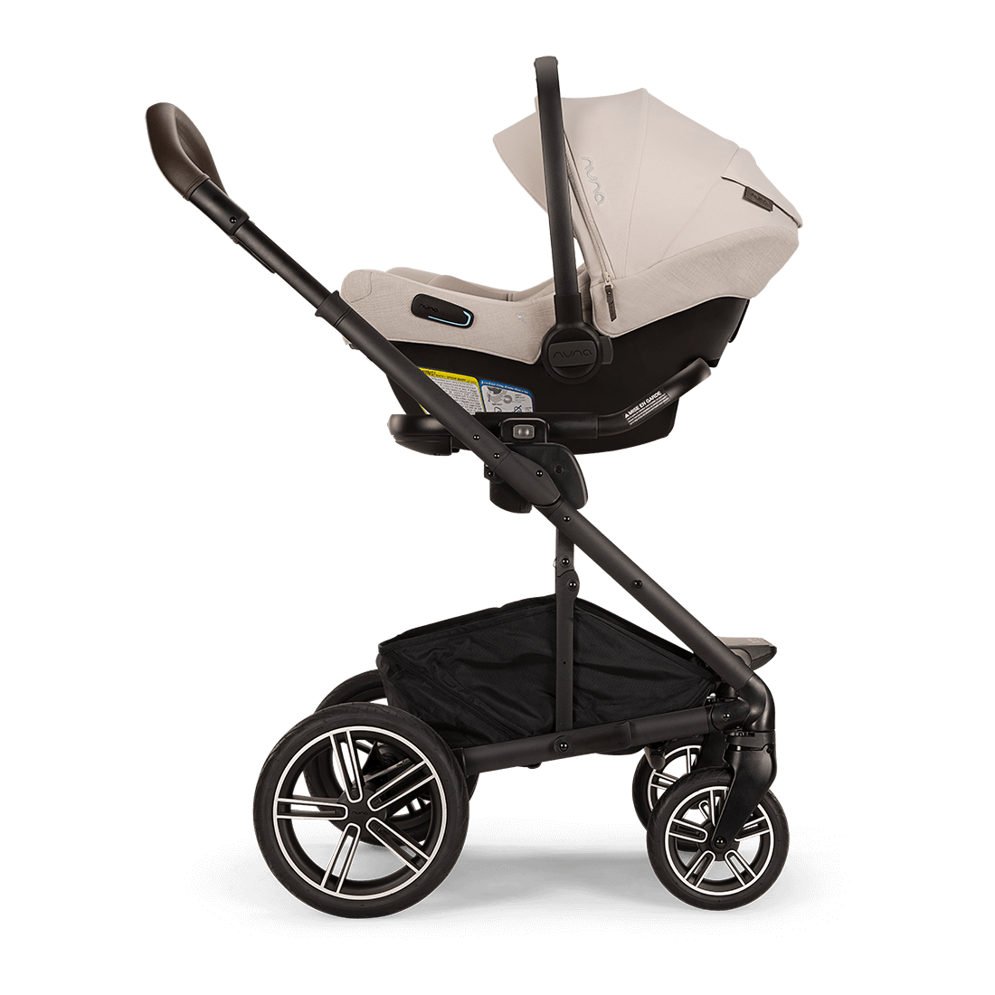 Nuna PIPA Aire RX Infant Car Seat with PIPA RELX Base - Lightweight, Safe & Comfortable Baby Car Seat for Newborns to 35 lbs - Perfect for Travel, Daily Commutes & Family Road Trips
