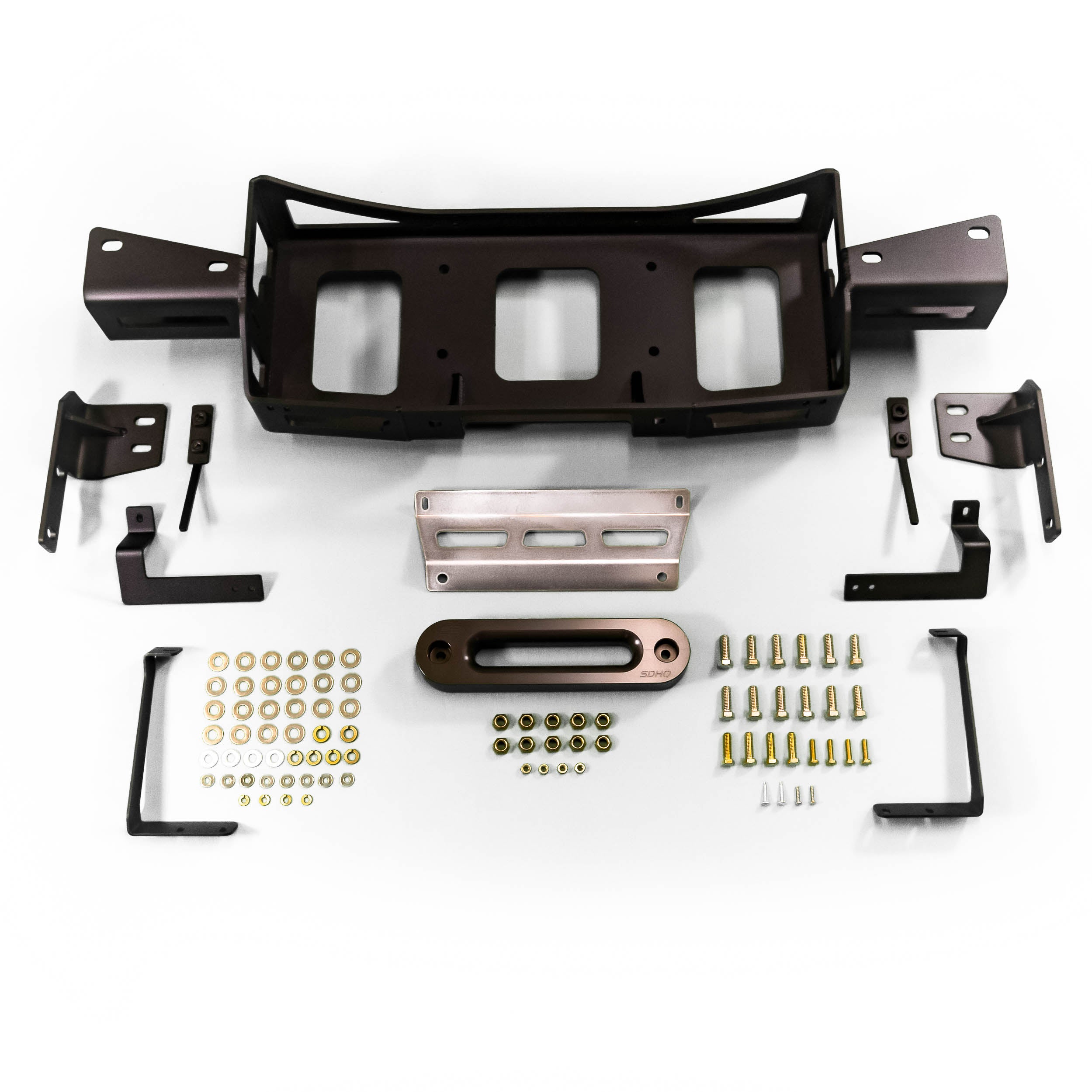 2023-2024 Toyota Sequoia SDHQ Built Hidden Winch Mount - Heavy Duty Off-Road Recovery System for Adventure & Emergency Towing
