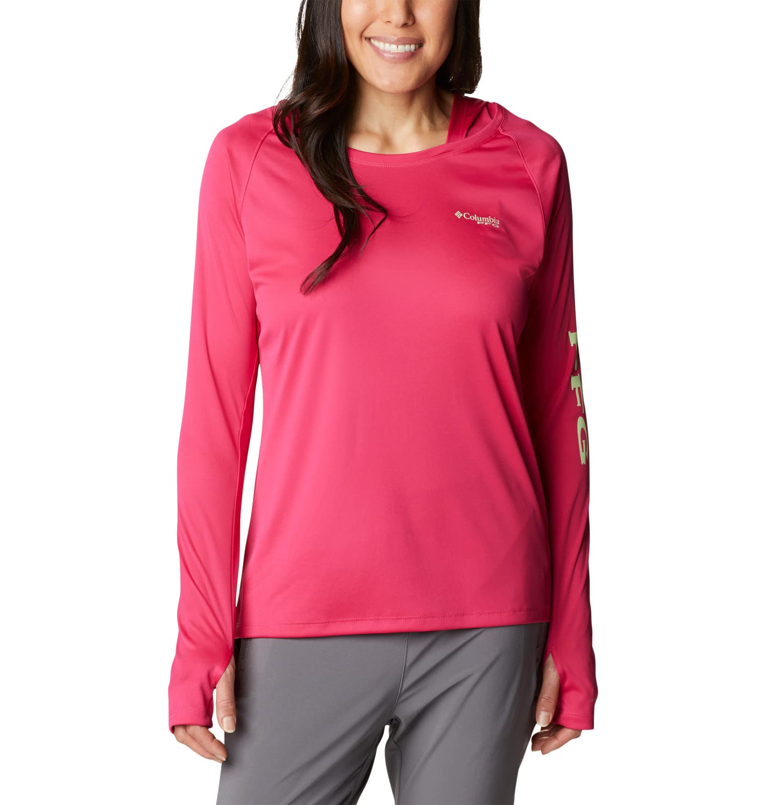 Columbia Women's Tidal Tee Hoodie - Lightweight Pullover Fleece Hooded Sweatshirt for Hiking, Running & Outdoor Activities