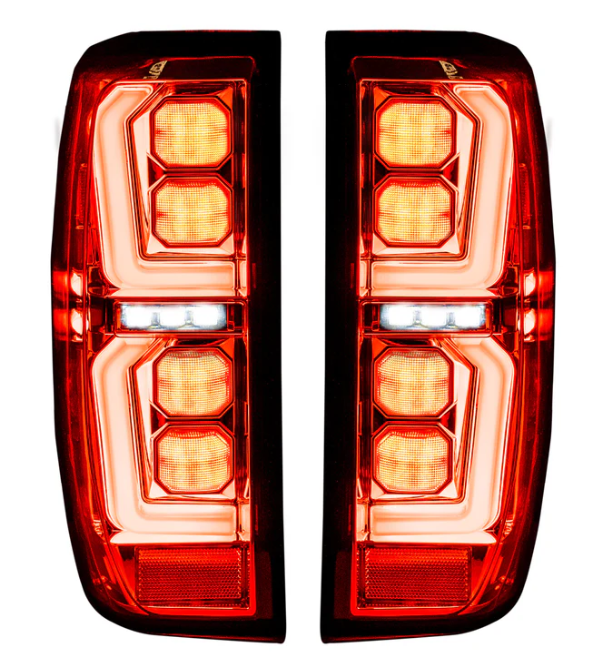 GMC Sierra 1500 2019-2023 LED Tail Lights - OEM Replacement with OLED Clear Lens - Upgrade for Better Visibility & Style (Perfect for Night Driving & Custom Truck Builds)