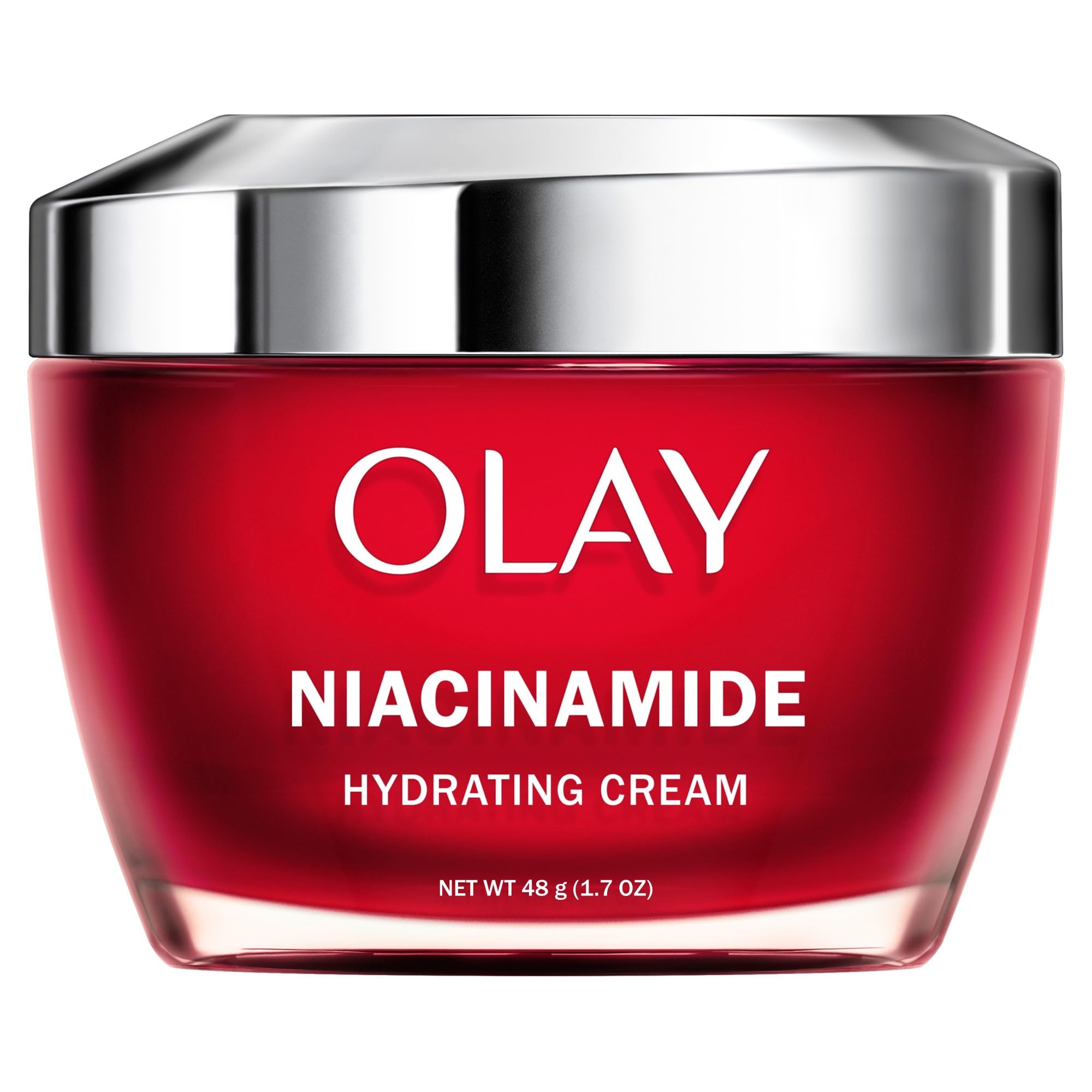 Olay Niacinamide Face Moisturizer & Firming Cream for Women - Anti-Wrinkle, Anti-Aging, Hydrating & Skin Renewal with Peptides | Non-Greasy Formula for Stronger Skin Barrier | 1.7 Oz | Perfect for Daily Skincare Routine & Nighttime Use