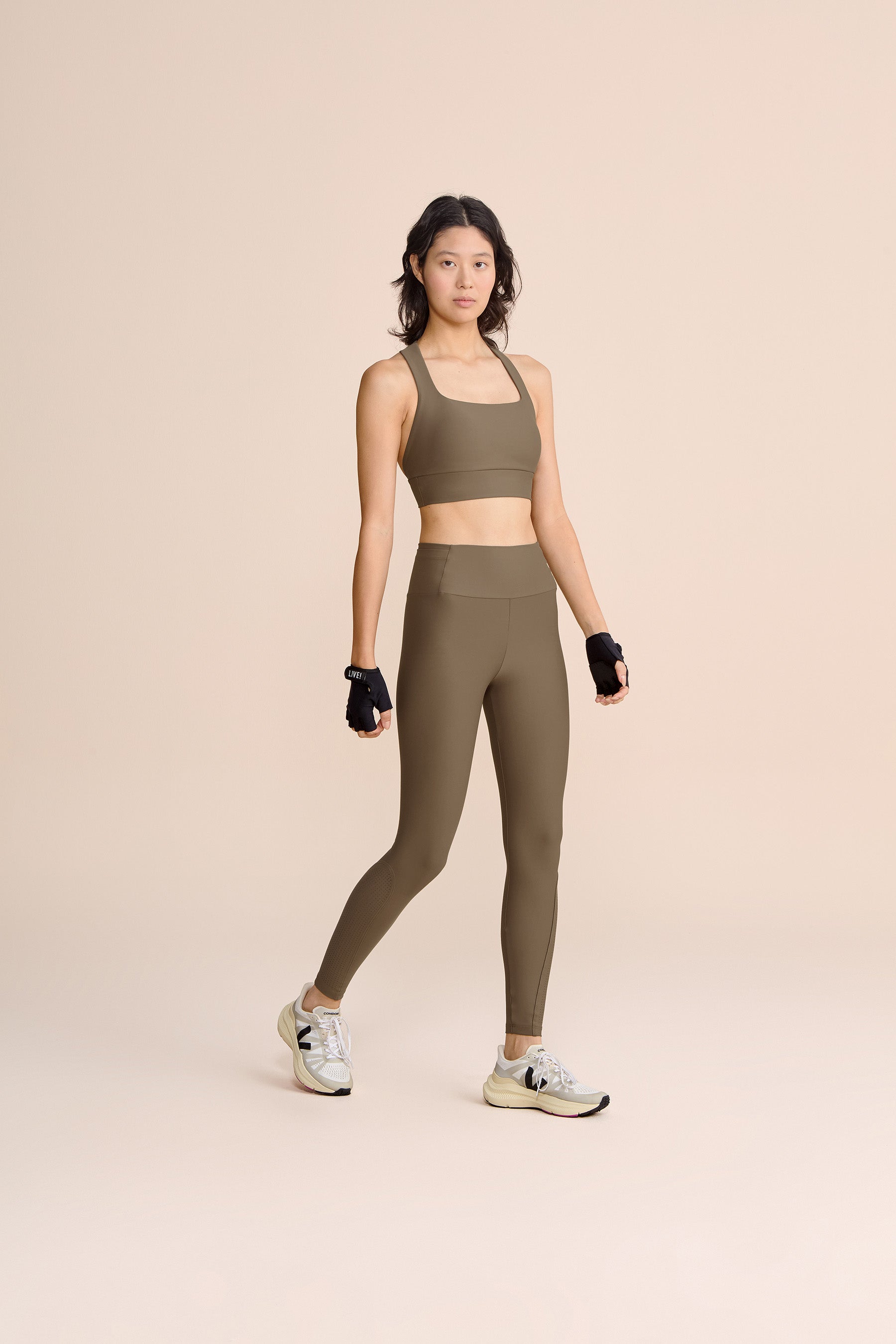 High-Performance Neo Laser Racerback Sports Bra for Women - Breathable Workout Top for Running, Yoga & Gym - Seamless Support & Comfort