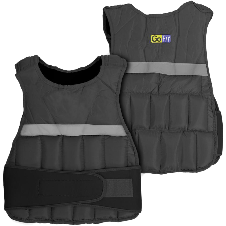 10 lb Adjustable Weighted Vest for Men & Women - Workout, Running, Fitness Training & Strength Building